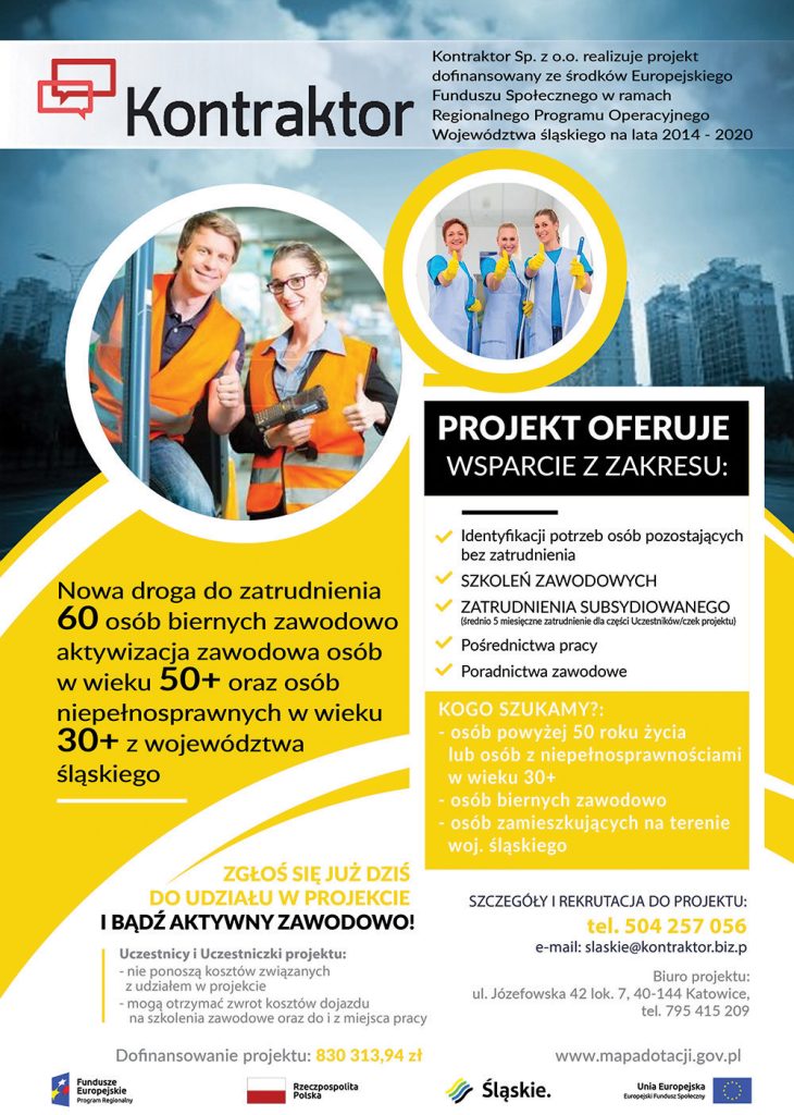 Kontraktor plakat