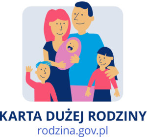 Karta dużej rodziny plakat