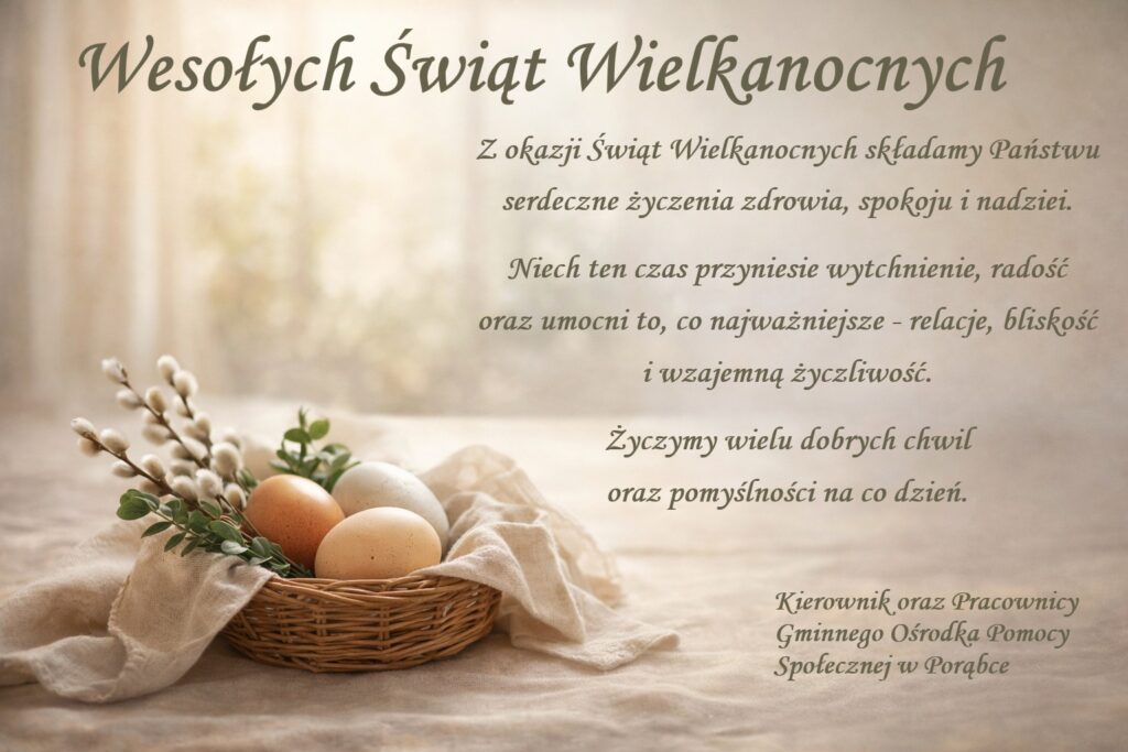 Życzenia Wielkanoc 2026